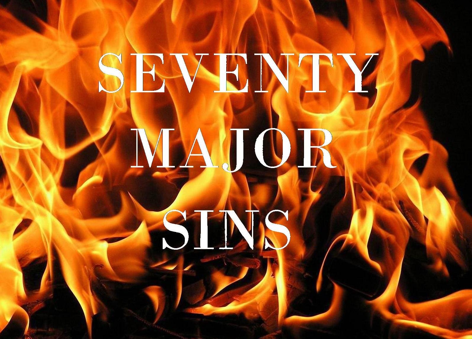 Major Sins – Introduction